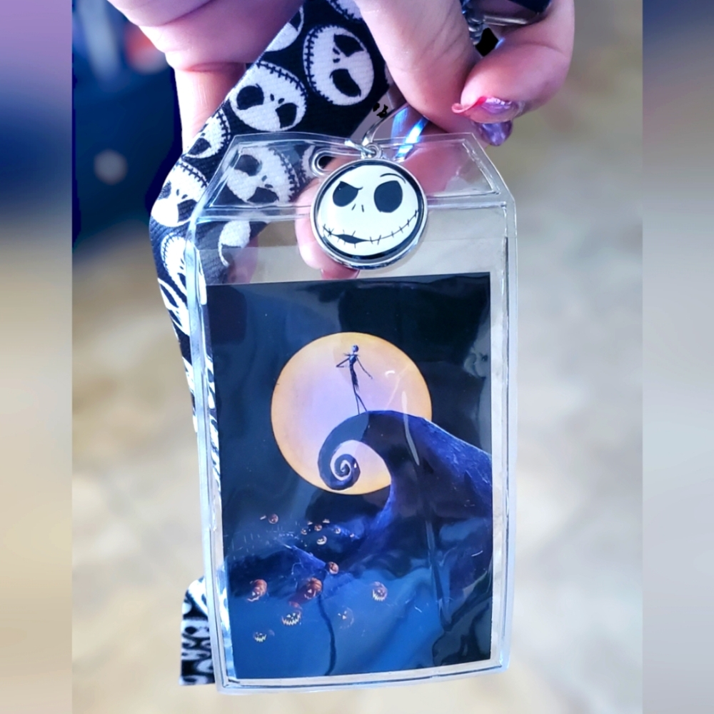 Jack Skellington Identification Lanyard | NEVER USED